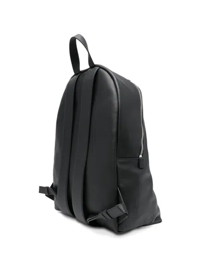 Tom Ford Leather Backpack In Black