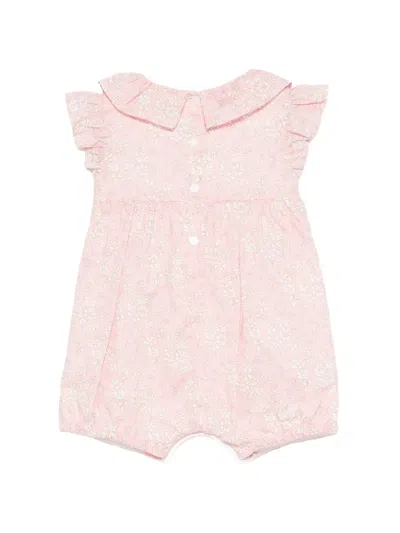 Patachou Ruffled Floral-pattern Shorties In Multi