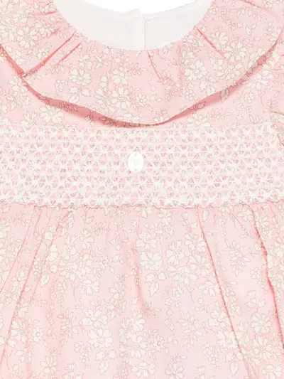 Patachou Ruffled Floral-pattern Shorties In Multi