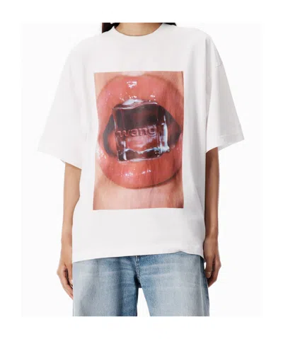 Alexander Wang Cube Oversized T-shirt In Multi