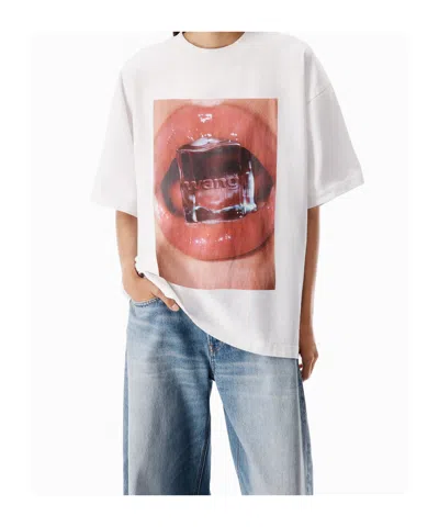 Alexander Wang Cube Oversized T-shirt In Multi