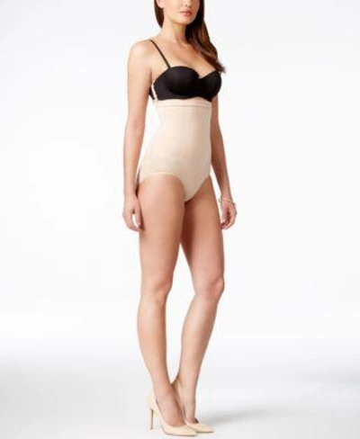 Shop Spanx Extra-frim Control High-waist Shaping Brief Ss1815 In Soft Nude