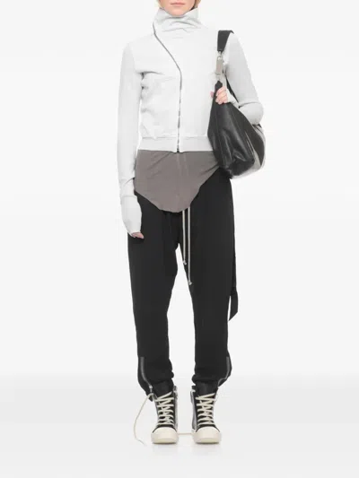 Rick Owens Temple Basic Rib Tank Raw-hem Top In Multi