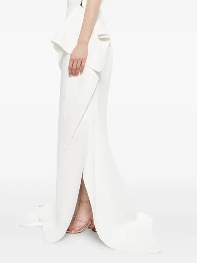 Maticevski Snaking Maxi Skirt In Multi