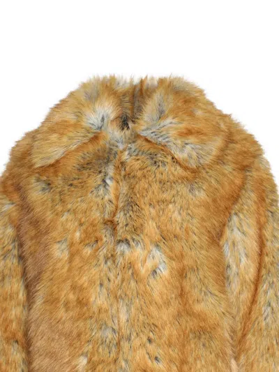 Frame Amelia Coat In Brown