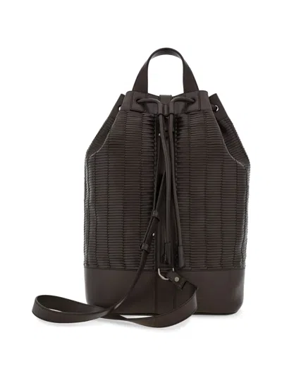 Ferragamo Sailor Backpack In Brown