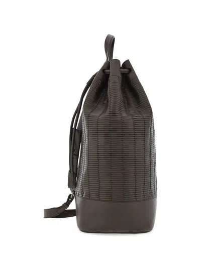 Ferragamo Sailor Backpack In Brown