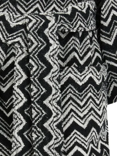 Missoni Zigzag Bathrobe In Multi