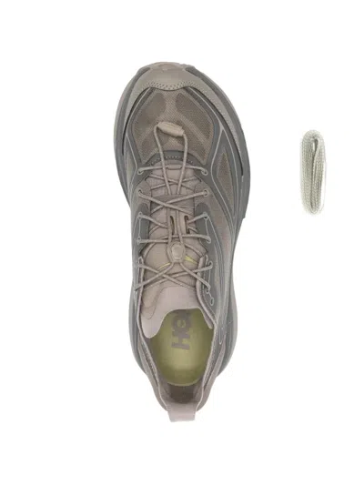 Hoka Stinson One7 Pull-tab Sneakers In Brown