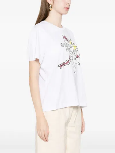 Tory Burch Mm Cupido Graphic T-shirt In White