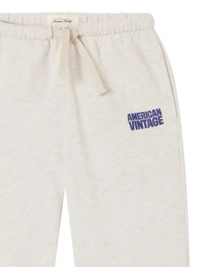 American Vintage Jogging Enfant Ykobow In Neutral