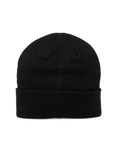 Represent Logo-patch Beanie In Black