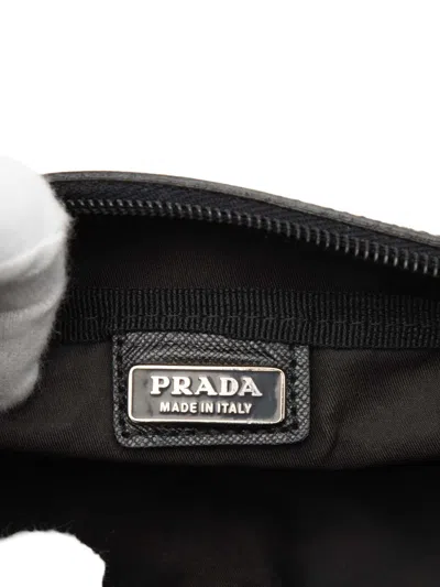 Pre-owned Prada 2000-2013 Tessuto Pouch In Black