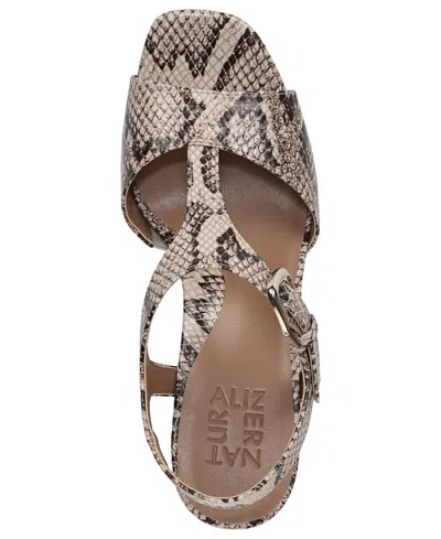 Naturalizer Marlowe T-strap Sandal In Brown