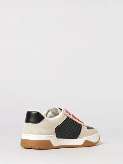 Valentino Garavani Sneakers Contrasting Panels Perforated Detailing Rubber Sole In Multi