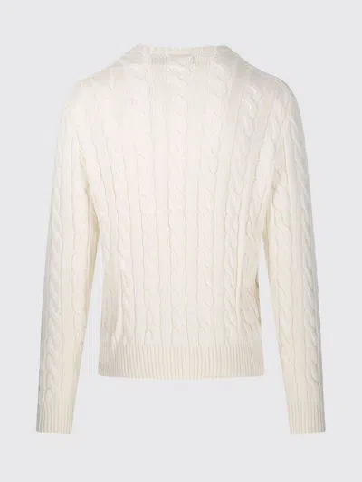 Polo Ralph Lauren Cable-knit Wool-cashmere Sweater In Andover Cream