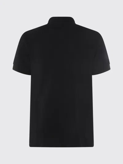 Tom Ford Mens Black Short-sleeve Lyocell-cotton Piquet Polo Shirt In Black