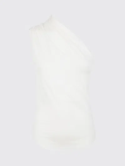 Thom Krom One-shoulder Top In White