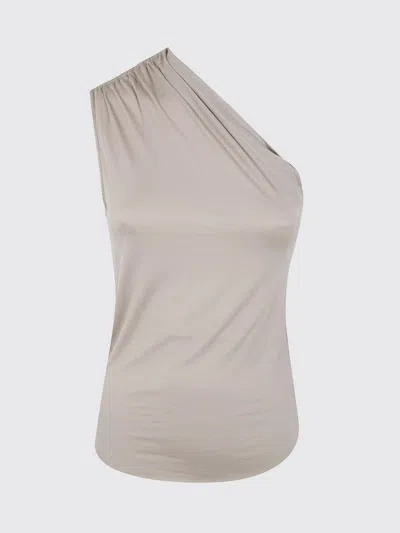 Thom Krom One-shoulder Top In Neutral