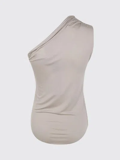 Thom Krom One-shoulder Top In Neutral