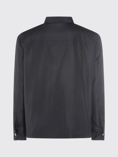 Jil Sander Black Casual Jacket In Black