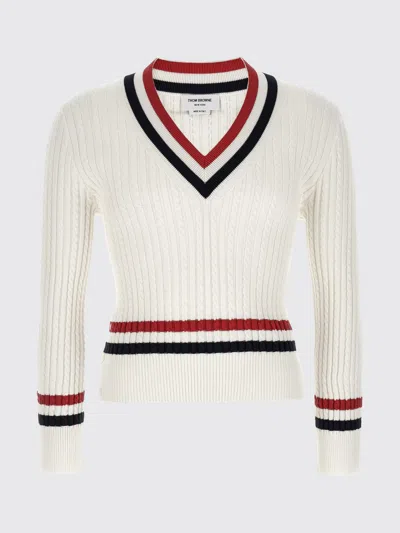 毛衣 THOM BROWNE 男士 颜色 白色