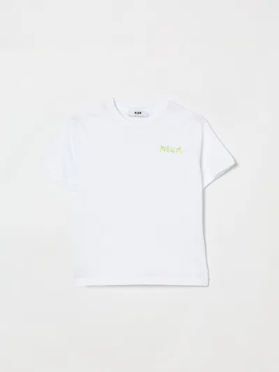 Msgm T-shirt Kids  Kids In White