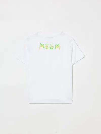 Msgm T-shirt Kids  Kids In White