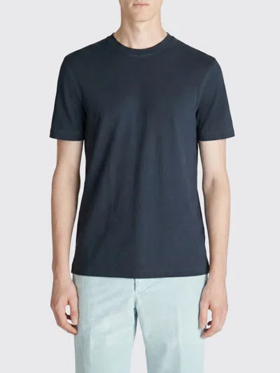 T恤 ZANONE 男士 颜色 蓝色 1