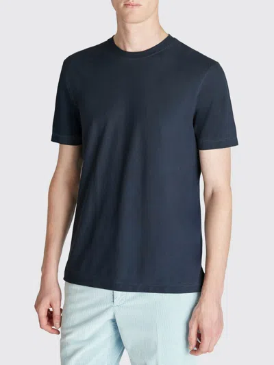 T恤 ZANONE 男士 颜色 蓝色 1