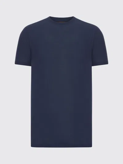 T恤 ZANONE 男士 颜色 蓝色 1