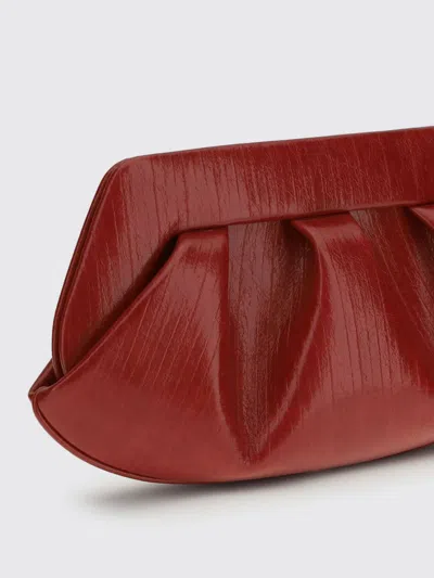 Themoirè Multicolor Polyethylene Shoulder Bag In Red