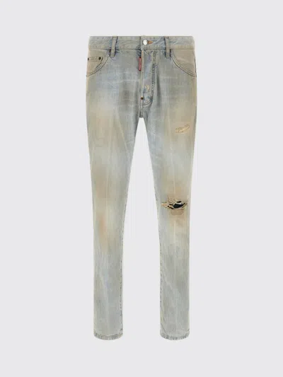 Dsquared2 Light Blue Denim Jeans In Blue