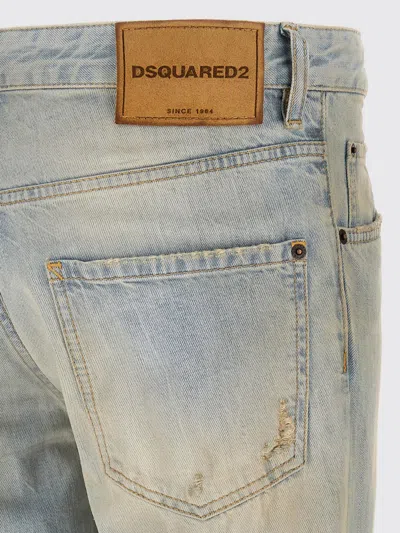 Dsquared2 Light Blue Denim Jeans In Blue