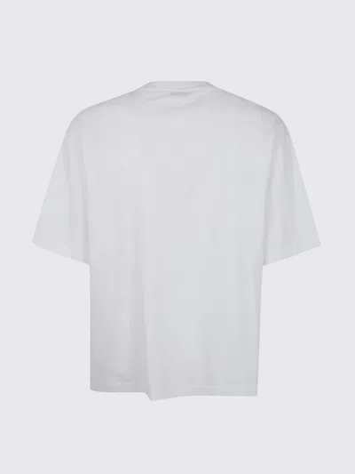 Off-white Graphic Print Crew Neck Short Sleeve T-shirt In White