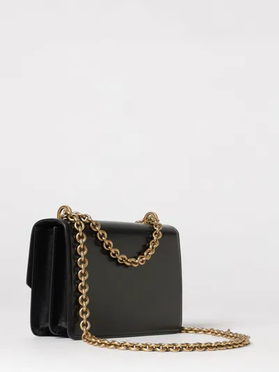 Valentino Garavani Garavani Vain Small Shoulder Bag In Shiny Calfskin Woman Black Uni