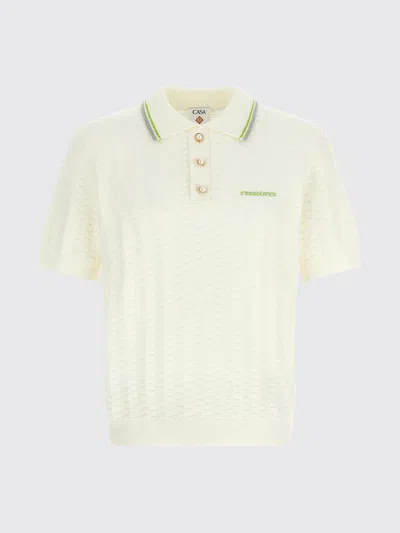 POLO衫 CASABLANCA 男士 颜色 白色