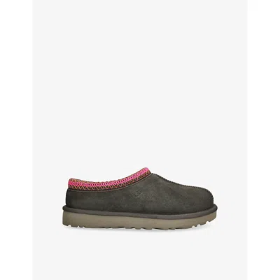 Ugg Low-profile Clog With Braid And Shearling Lining In Multi