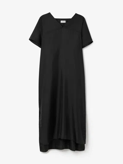 House Of Dagmar Silk Kaftan Dress |  | Black | Size 42 | 100% Silk