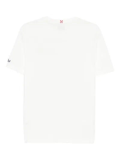 Mc2 Saint Barth Gin Dependent T-shirt In White