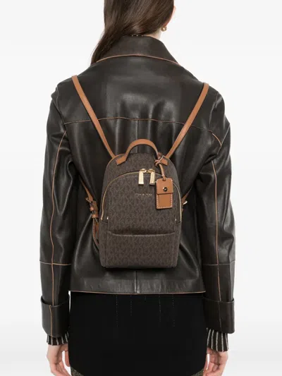 Michael Kors Sable Backpack In Brown