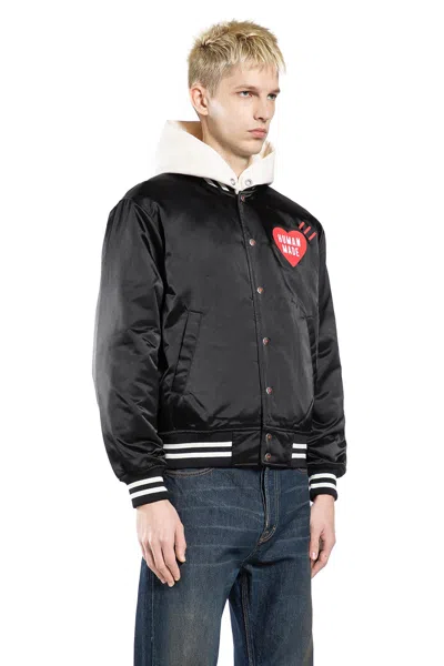 Human Made Nylon Stadium Jacket In Black