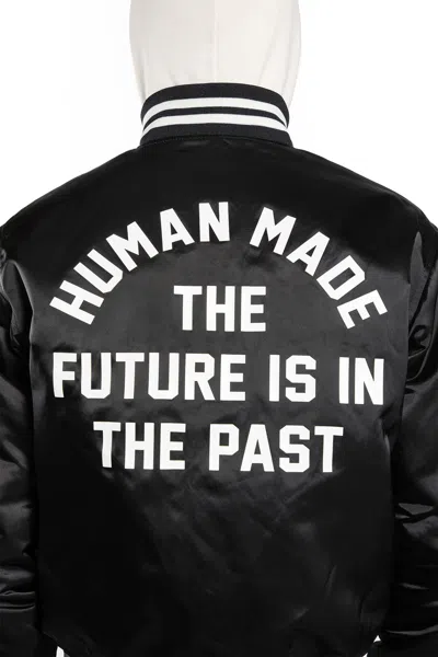 Human Made Nylon Stadium Jacket In Black