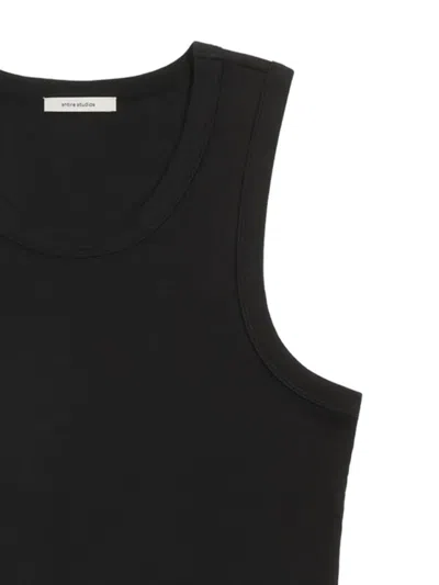Entire Studios Sleveeless T-shirt In Black