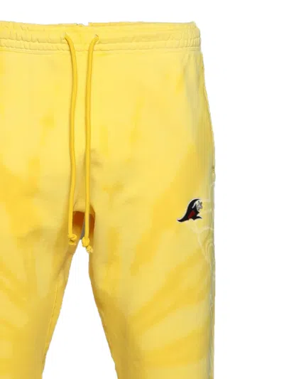 Hellstar Drawstring Track Pants In Yellow