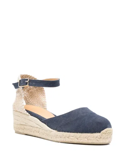 Castaã±er Carol Ankle-strap Espadrilles In Blue