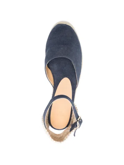 Castaã±er Carol Ankle-strap Espadrilles In Blue