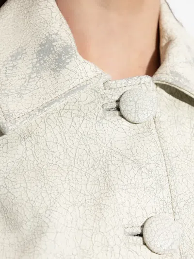 Diesel L'raya Buttoned Jacket In White
