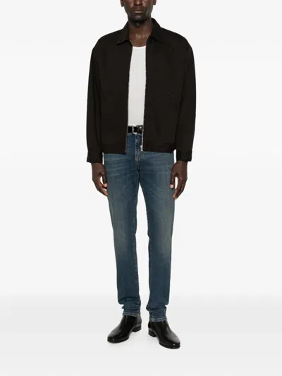 Dolce & Gabbana Multi-pocket Jeans In Blue