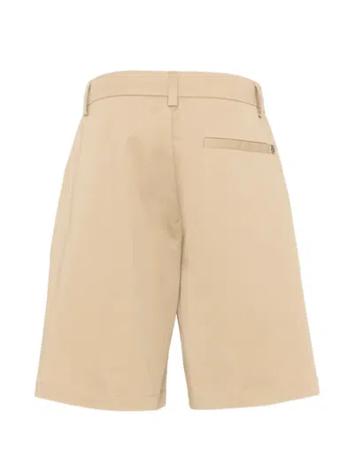 Dondup Belt-loop Shorts In Neutral